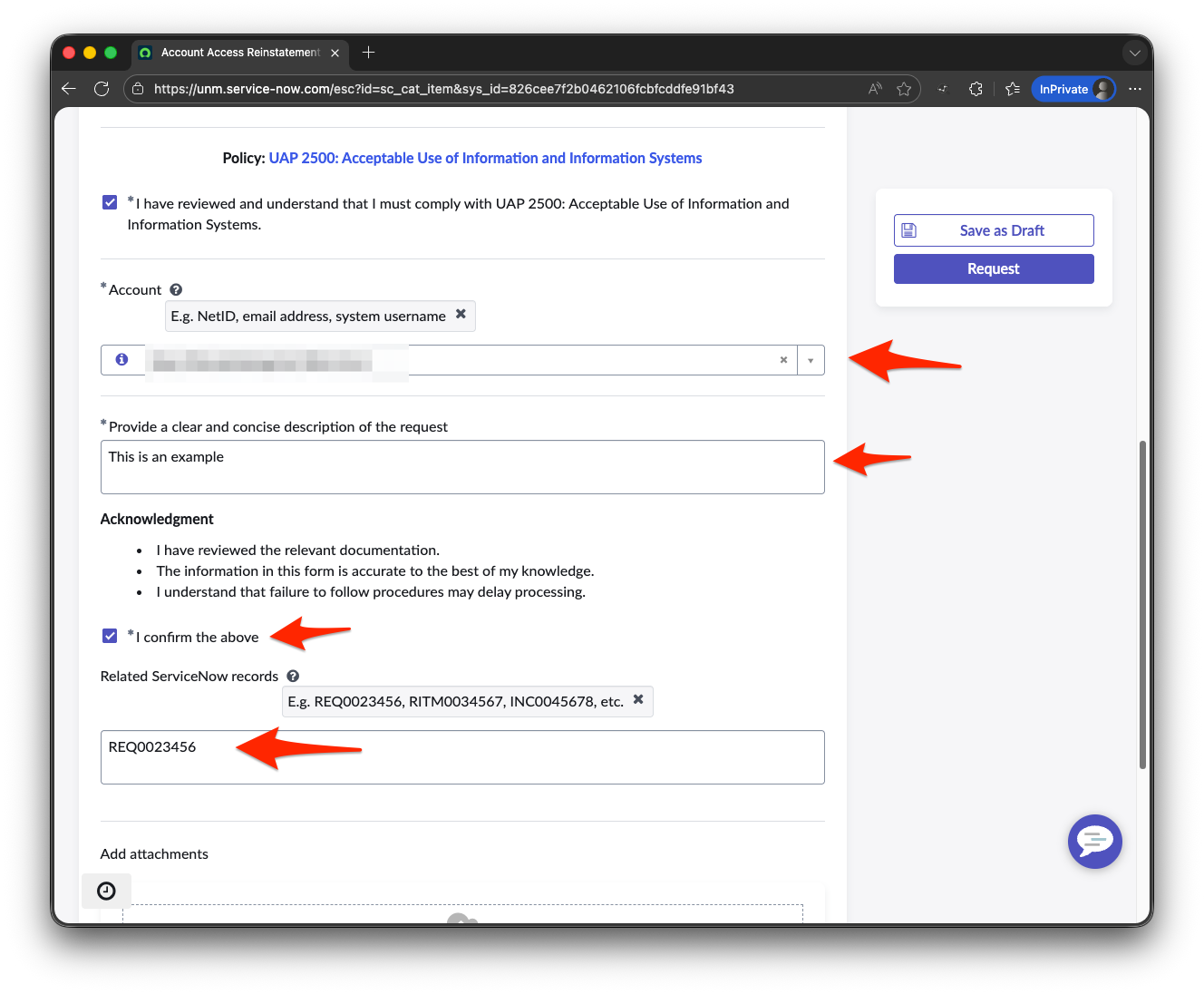 ServiceNow-New-Request-Verify